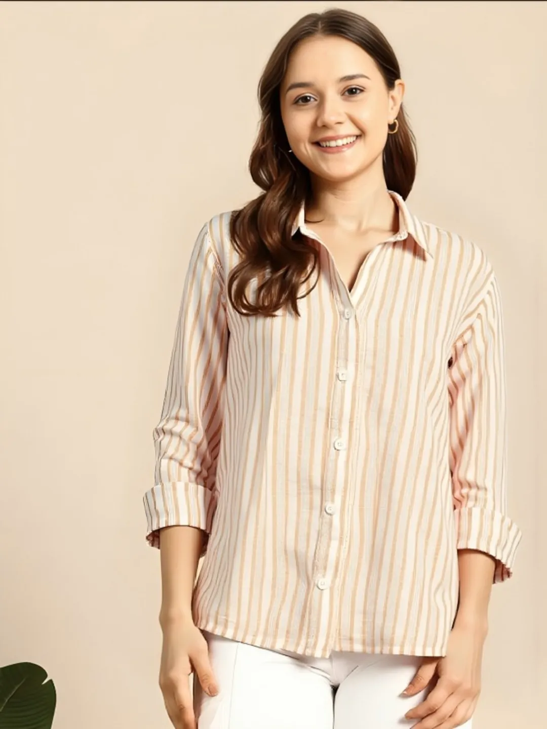 womens camel crush shirt